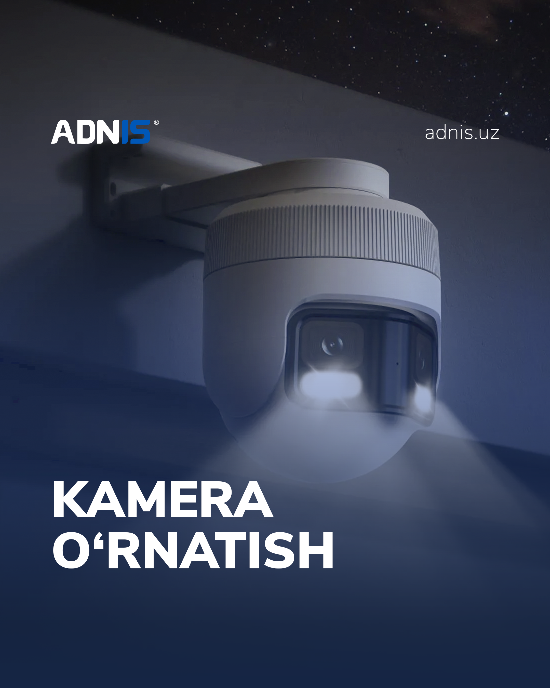 Kamera o`rnatish 