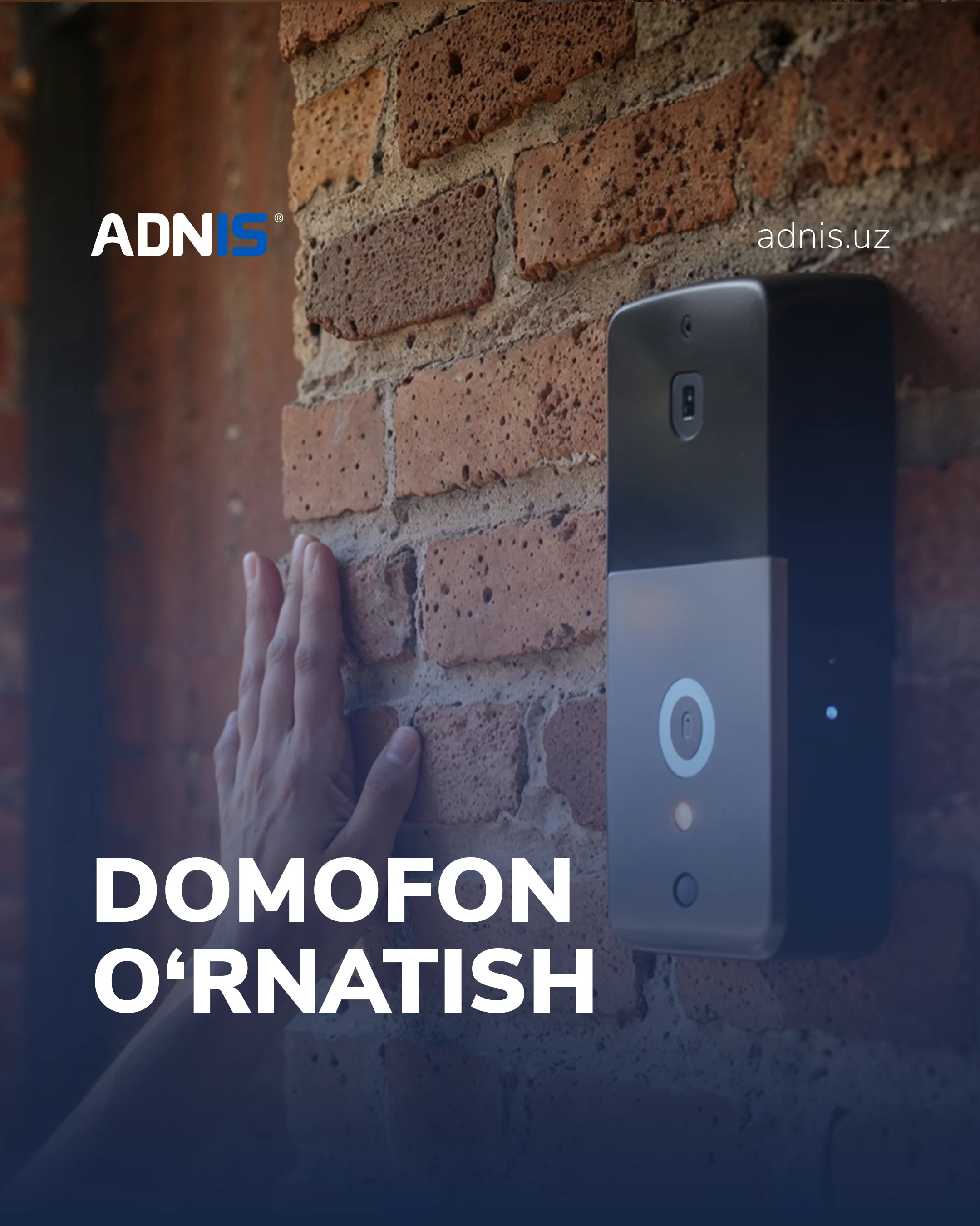 Domofon o`rnatish