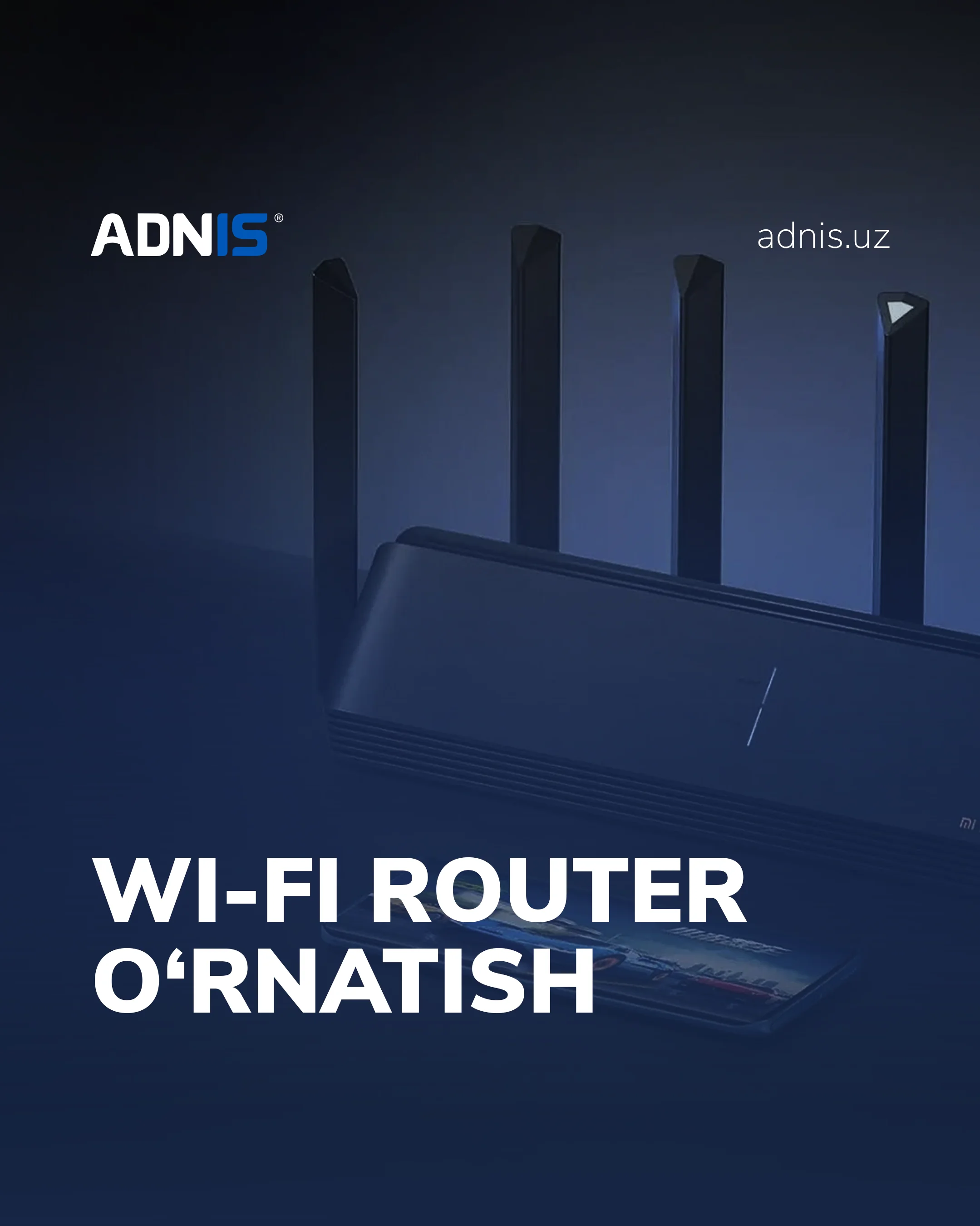 Wifi O`rnatish